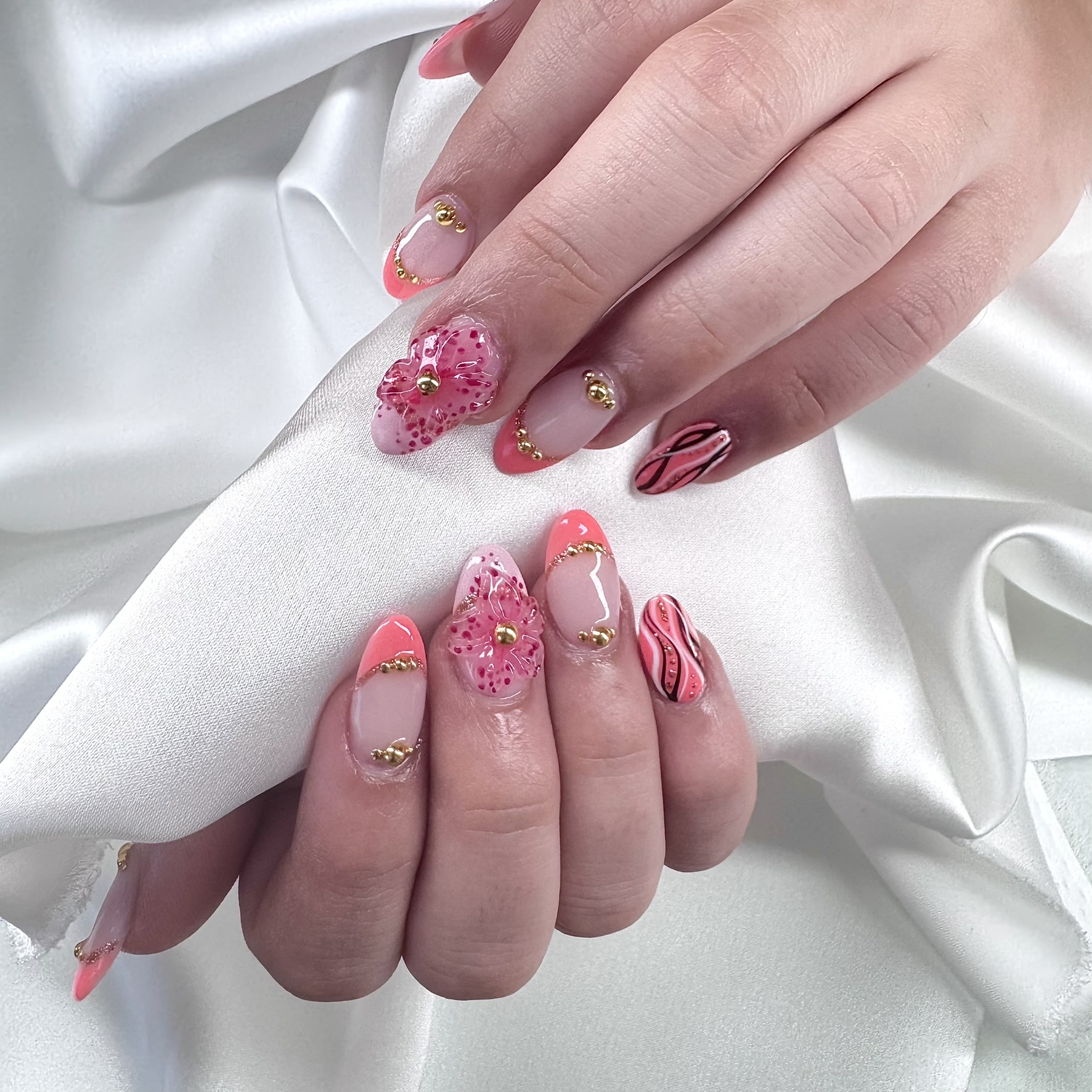Luxury nail art at TwentyOne Nails and Spa London Ontario